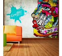 Fototapete Artgeist Graffiti Beauty SNEW010357, 100 cm x 70 cm