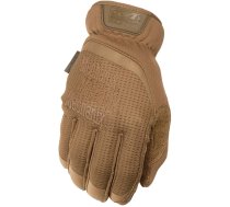 Darba cimdi pirkstaiņi Mechanix Wear FastFit Coyote FFTAB-72-010, ādas imitācija, brūna, L, 2 gab.