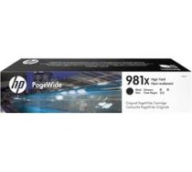 Tintes printera kasetne HP PageWide 981X L0R12A, melna