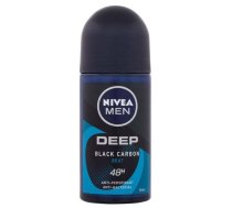 Vīriešu dezodorants Nivea Men Deep Black Carbon Beat, 50 ml