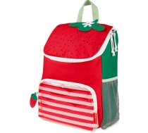 Bērnu mugursoma Skip Hop Spark Style Strawberry, sarkana/zaļa, 26.6 cm x 12.7 cm x 35.5 cm