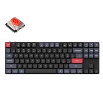 Klaviatūra Keychron K1 Pro Low Profile Gateron Mechanical Red, Angļu (US), melna/sarkana/pelēka, bezvadu