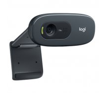 Web kamera Logitech C270, melna, CMOS