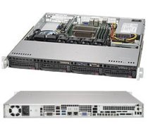 Servera korpuss Supermicro CSE-813MFTQC-350CB2, pelēka