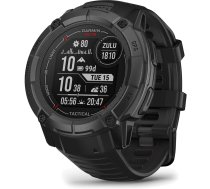 Viedais pulkstenis Garmin Instinct 2X Solar Tactical, melna