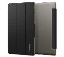 Planšetdatora maciņi Spigen Liquid Air Folio Galaxy Tab A7 Lite, melna, 8.7"