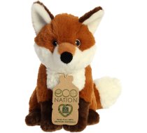 Mīkstā rotaļlieta Aurora Eco Nation Fox, brūna/oranža, 19 cm