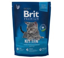 Sausā kaķu barība Brit Premium Kitten, vistas gaļa, 0.3 kg