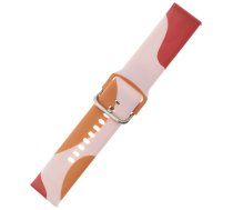 Siksniņa Hurtel Moro Band Samsung Galaxy Watch 42mm, sarkana/oranža/rozā