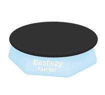 Baseina pārsegs Bestway Flowclear Fast Set 58032, 244 cm