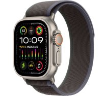 Viedais pulkstenis Apple Watch Ultra 2 GPS + Cellular, 49mm Titanium Blue/Black Trail Loop M/L LV/EE, titāna