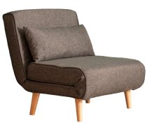 Dīvāns-gulta Hanah Home Folde Single 1-Seat, tumši pelēks, 80 x 50 cm x 42 cm