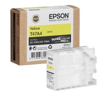Tintes printera kasetne Epson T47A4, dzeltena, 50 ml