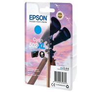 Tintes printera kasetne Epson Singlepack 502 XL, zilganzaļš (cyan), 6.4 ml