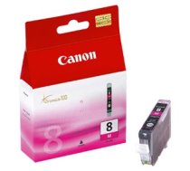 Tintes printera kasetne Canon CLI-8M Magenta, sarkana