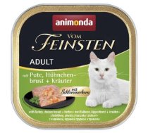 Mitrā kaķu barība Animonda Vom Feinsten Adult, vistas gaļa/tītara gaļa, 0.1 kg