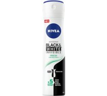 Dezodorants sievietēm Nivea Black & White Invisible Fresh, 150 ml