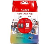 Tintes printera kasetne Canon PG-540L/CL-541XL, melna/daudzkrāsaina, 26 ml