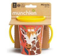 Bērnu krūzīte Munchkin WildLove Miracle 360 Giraffe, 177 ml, 6+ mēn., plastmasa, daudzkrāsaina