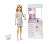 Lelle Mattel Barbie Ice Cream Shop HCN46, 29 cm