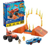 Konstruktors Mega Bloks Hot Wheels Tiger Shark Chomp Course HKF88, plastmasa