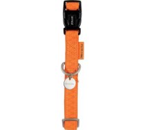 Regulējama apkakle Zolux Mac Leather, oranža, 280 - 400 mm x 15 mm, 28-40