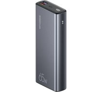 Lādētājs-akumulators (Power bank) Usams PB59, 30000 mAh, 65 W, melna