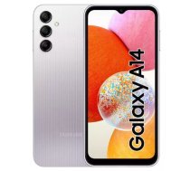 Mobilais telefons Galaxy A14, sudraba, 4GB/64GB