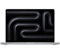 Portatīvais dators Apple MacBook Pro 14 MR7J3RU/A, Apple M3, 8 GB, 512 GB, 14 ", sudraba