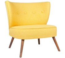 Krēsls Hanah Home Bienville 558ZEN1107, dzeltena, 72 cm x 80 cm x 77 cm