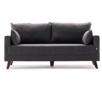 Dīvāns Hanah Home Bella 2-Seat, antracīta, 81 x 177 cm x 85 cm