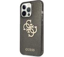 Telefona vāciņš Guess Glitter 4G Big Logo for iPhone 13 Mini, Apple iPhone 13 mini, melna