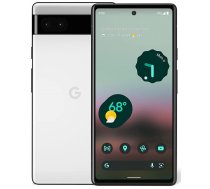 Mobilais telefons Google Pixel 6a, balta/pelēka, 6GB/128GB