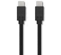 Kabelis Qoltec AKQOLTU00052351, USB 3.1/1x USB Type-C, 200 cm, melna