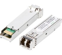 Savienojums Digitus SFP (mini-GBIC) transceiver module - GigE, sudraba