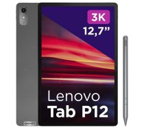 Planšetdators Lenovo Tab P12 ZACH0134PL, 12.7", 8GB/128GB, pelēka