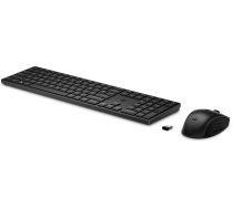 Klaviatūras un peles komplekts HP 650, EN, melna, bezvadu