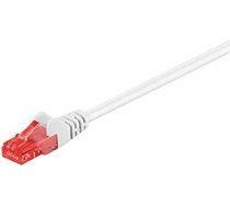 Tīkla kabelis Goobay Cat6, U/UTP RJ-45, RJ-45, 3 m, balta