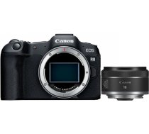 Bezspoguļa kamera Canon EOS R8 + RF 16mm f2,8 STM