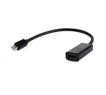 Adapteris Gembird Displayport-mini to HDMI Mini Display port male, HDMI female, melna