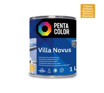 Fasāžu krāsa Pentacolor Villa Novus, dzeltens, 1 l