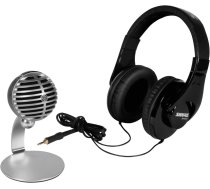 Mikrofons Shure Mobile Recording Kit, sudraba/melna