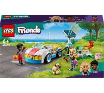 Konstruktors LEGO® Friends Elektroauto un lādētājs 42609