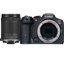 Sistēmas fotoaparāts Canon EOS R7 + RF-S 18-150mm F3.5-6.3 IS STM, melna, 2.95" (bojāts iepakojums)