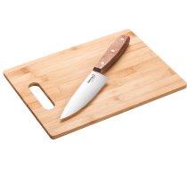 Virtuves nažu komplekts Lamart Bamboo Cutting Board With Chef's Knife LT2059, 2 gab.