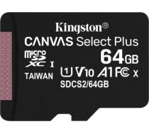 Atmiņas karte Kingston Canvas Select Plus, 64 GB