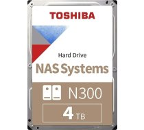 NAS cietais disks Toshiba N300 BULK, 4000 GB