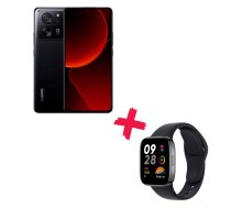 Mobilais telefons Xiaomi 13T Pro, 512 GB, melna + Viedais pulkstenis Xiaomi Redmi Watch 3 Active 47254, melna