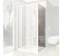 Dušas siena Ravak Pivot PPS-90, 90 cm x 190 cm, caurspīdīga/balta