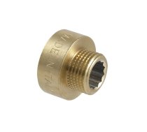 Starpuzmava TDM Brass 111, 3/8 collas – ārējā vītne / 1/2 collas – iekšējā vītne, 1/2" x 3/8"